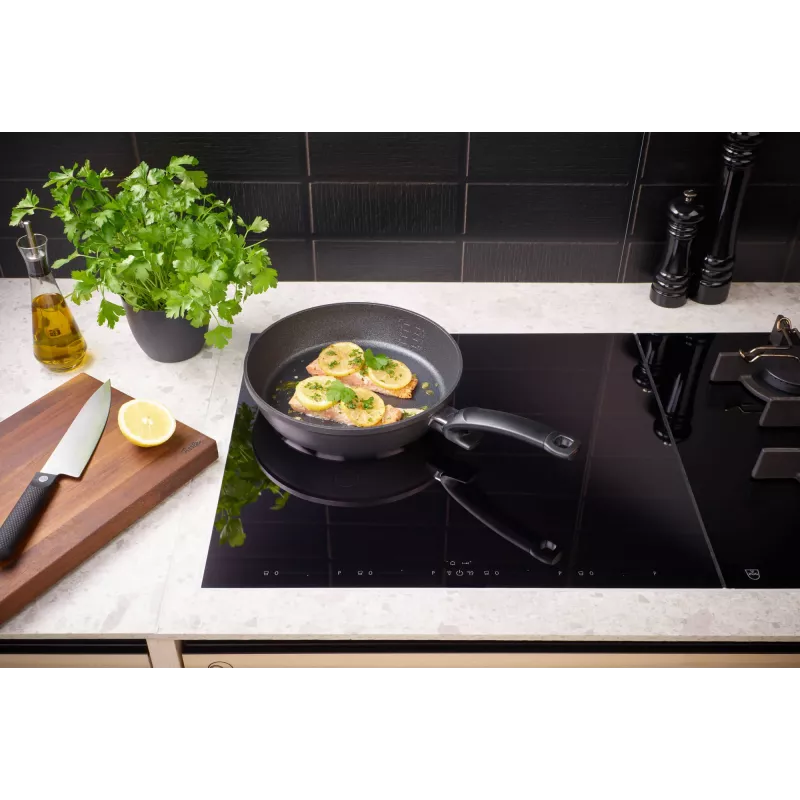Fissler Adamant Comfort Cepšanas Pannu Komplekts 28cm + 24cm, Nepiedegoša, Indukcijai Piemērota, 2-Daļīgs