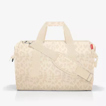 Reisenthel Allrounder L Leo Vanilla ceļojumu soma 30L ūdensatgrūdoša 48x39.5x29cm