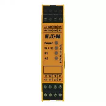 Eaton Drošības Relejs ESR5-NO-31-24VDC 24 V DC 3 NO + 1 NC Skrūvju Spailes DIN Sliežu