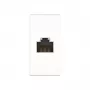 Kindermann Konnect flex 45 click Cat-7 Modular Faceplate Snap-In RJ45 Keystone Module