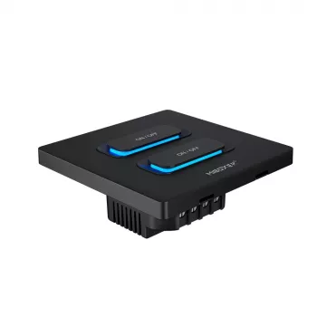 MIBOXER ESW2B 2-Gang Smart Switch LED Remote Control with WiFi and 2,4GHz Motion Sensor and Dimmer