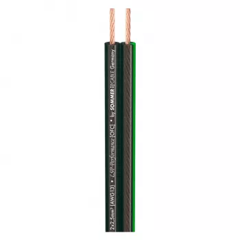 Sommer Cable SC-Orbit 225 MKII HighEnd skaļruņu kabelis, 2 x 2,50 mm², PVC 10,2 x 4,8 mm, caurspīdīgs (425-0151)