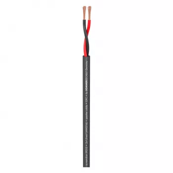 Sommer Cable Meridian Mobile SP215 Speaker Cable 2 x 1,5 mm² PVC Black (Meterware)