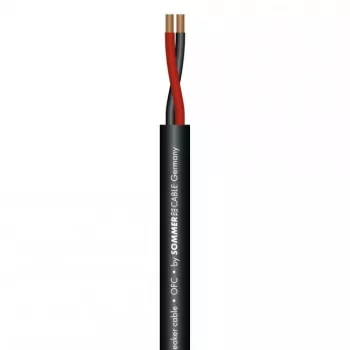 Sommer Cable 425-0051 Meridian Mobile SP225 Skaļruņu kabelis 2x2.5 mm² PVC Melns 7,0 mm