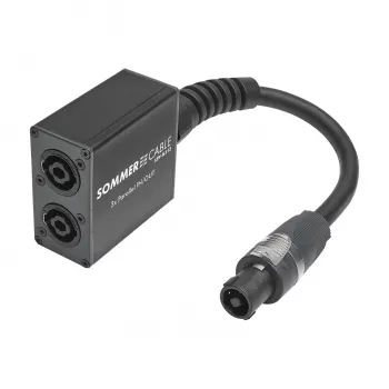 Sommer Cable SPY-N153 Skaļruņu spraudnis, Audio Adapteris, Taisns, Antracīts