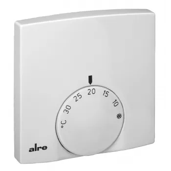 ALRE Telpas termostats sienas montāžai 5-30°C NC kontakts 2A 230V RTBSB-201.00