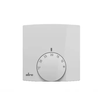 ALRE Telpas termostats sienas montāžai 5-30°C NC kontakts 2A 230V RTBSB-201.00