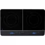 MEDION LIFE Double Induction Cooktop MD 15324 (Black, 3500 Watt, 2x Ø 20cm)