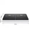 MEDION LIFE Double Induction Cooktop MD18493 (Melns, 3500 W, 2x 20 cm)
