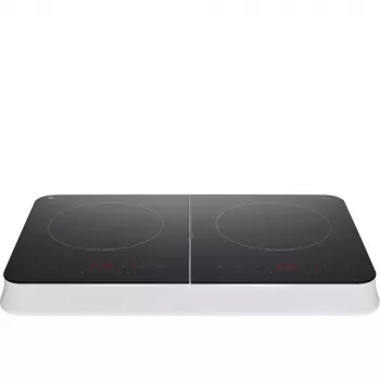 MEDION LIFE Double Induction Cooktop MD18493 (Melns, 3500 W, 2x 20 cm)