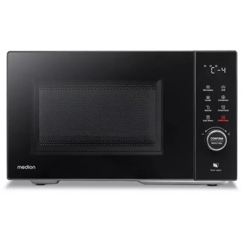 MEDION MD 12031 3-in-1 Mikroviļņu krāsns ar grilu 23L (50076274)