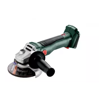 Metabo W 18 L BL 9-125 Bezvada Leņķa Slīpmašīna, 18 V, 125 mm, Bezsuku, Zaļa/Melna, Bez Akumulatora, MetaBOX