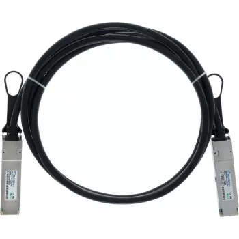 BlueLAN Compatible Supermicro CBL-NTWK-0912-QSFP-0.5 QSFP112 Direct Attach Cable, 400GBASE-CR4, InfiniBand, 0.5m (CBL-NTWK-0912-QSFP-0.5-BL)