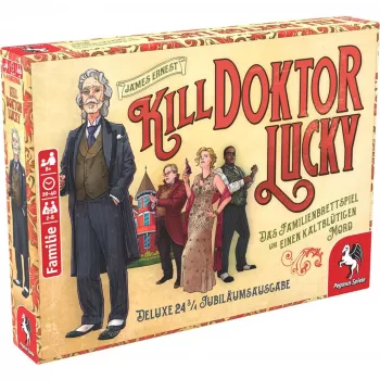 PEGASUS Kill Doktor Lucky – ģimenes galda spēle