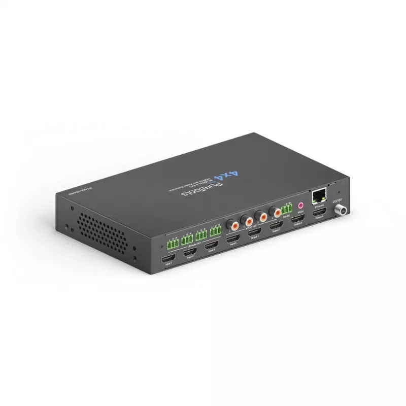 PureLink PureTools HDMI 2.0 Matrix 4x4 4K 60Hz 4:4:4 HDR10 and Audio - KVM Switch - RS-232
