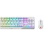 MSI Vigor GK30 Combo RGB Gaming Keyboard and Mouse (White, FR Layout)
