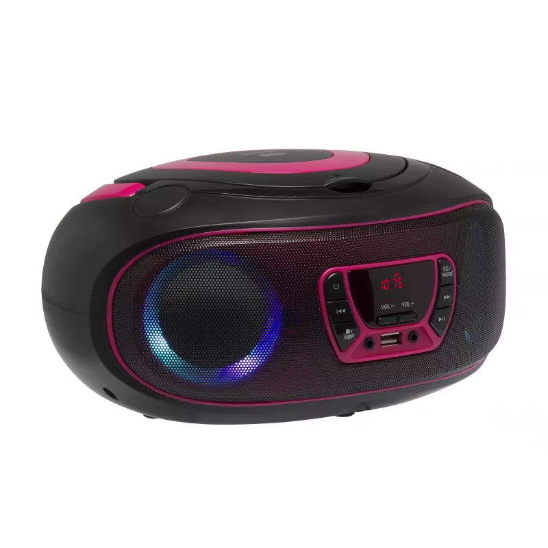 DENVER TCL-212BT Portable Boombox Pink