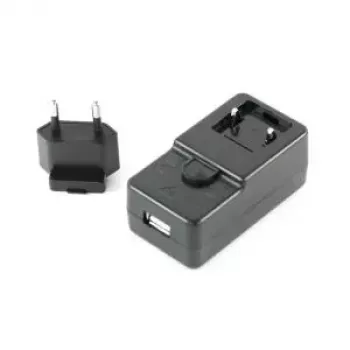 Zebra PWR-WUA5V45W1EU USB-C Barošanas avots EU Plug 45W PD 3.0 Melns