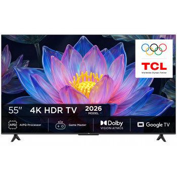 TCL 55P6L 55 collu 4K UHD LED Smart TV ar Android TV, HDR10, HLG, Dolby Audio, Wi-Fi, Bluetooth