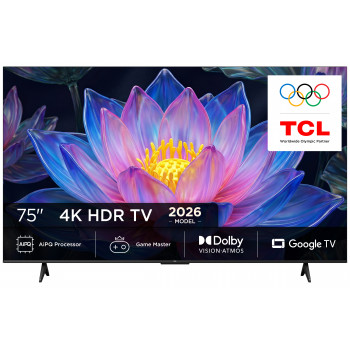 TCL 75P6L 75 collu 4K UHD LED viedtelevizors ar Android TV un Google Assistant