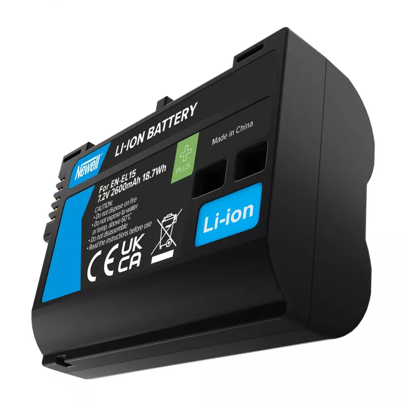 Newell Battery Plus Replacement EN-EL15 Nikon akumulators
