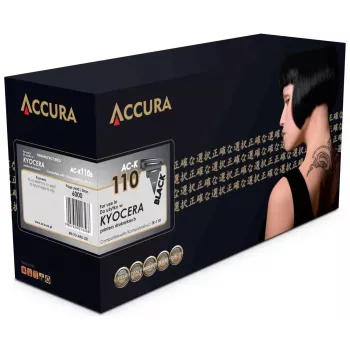 Accura saderīga tonera kasetne Kyocera TK-1140 (Melna, 7200 lpp.)