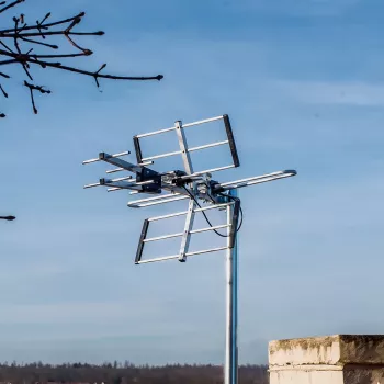 VAYOX VA0092 Virziena DVB-T/T2 H/V VHF UHF Kombinētā Pasīvā Antena