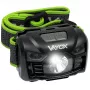 VAYOX VA0020 uzlādējams galvas lukturis, 170 lm, kustības sensors, 1200 mAh, USB-C, IP66, melnā krāsā