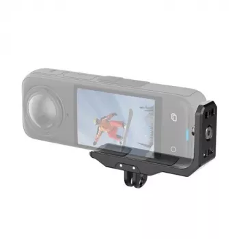 PULUZ Adapter Mount Bracket Horizontal Vertical with 1/4 inch Screw and GoPro System for Insta360 X4 / Insta360 X5 / PU982B