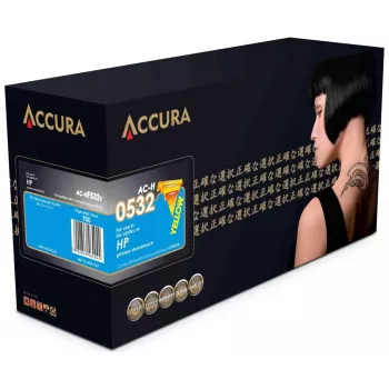 ACCURA saderīga tonera kasetne HP No. 205A (CF532A) Dzeltena