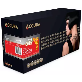 Accura saderīgs tonera kārtridžs Canon CRG-045HY, dzeltens, paaugstinātas ietilpības