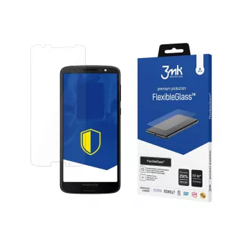 3MK FlexibleGlass Hybrid Glass ekrāna aizsargs Motorola Moto G6