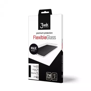 3MK FlexibleGlass Max ekrāna aizsargs Apple iPhone 7/8 - Melns