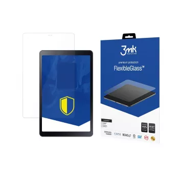 3MK PROTECTION FlexibleGlass Screen Protector Samsung Galaxy Tab A 10.5 (SM-T590) - 0,3mm hibrīds stikls/plēve, 7H cietība, bez burbuļiem, pret pirkstu nospiedumiem