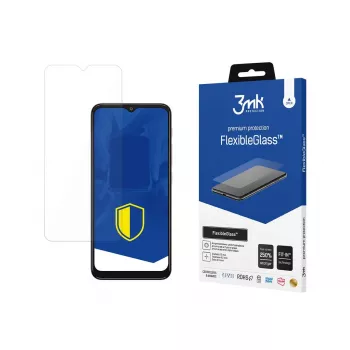 3MK FlexibleGlass ekrāna aizsargs Motorola Moto G30 - hibrīda stikls, 7H cietība, 0,3mm, pret skrāpējumiem, oleofobisks pārklājums, pret pirkstu nospiedumiem, 2.5D noapaļotas malas, sausā uzklāšana, bez burbuļiem, draudzīgs maciņiem, 1 iepakojumā