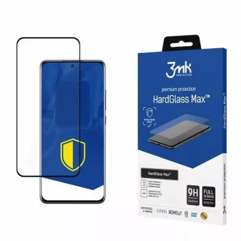 3MK HardGlass Max ekrāna aizsargs Xiaomi 12 5G - Melns