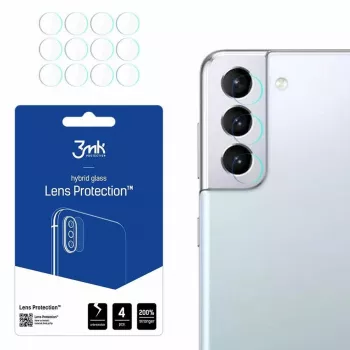 3MK Lens Protect Rūdīta Stikla Kameras Lēcu Aizsargs Samsung Galaxy S22 (3 iepakojumā)