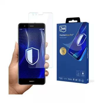 3MK PROTECTION FlexibleGlass Pro ekrāna aizsargs Huawei P10 Lite - hibrīdstikls, 0,3 mm, 7H cietība, pretpirkstu nospiedumiem, bez burbuļiem