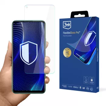 3MK PROTECTION FlexibleGlass Pro ekrāna aizsargs Huawei P40 Lite 5G - hibrīdstikls, 7H cietība, 0,3mm, caurspīdīgs