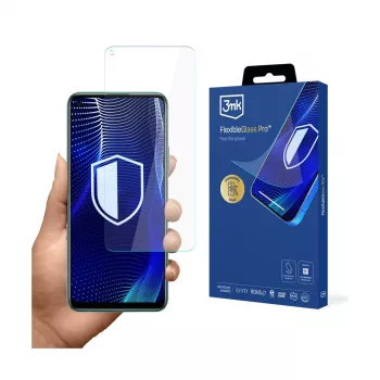 3MK PROTECTION FlexibleGlass Pro ekrāna aizsargs Huawei P40 Lite 5G - hibrīdstikls, 7H cietība, 0,3mm, caurspīdīgs