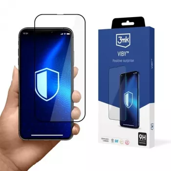 3MK VibyGlass rūdīta stikla ekrāna aizsargs Apple iPhone 13 / 13 Pro / 14 (6,1 collas) - 5 iepakojums