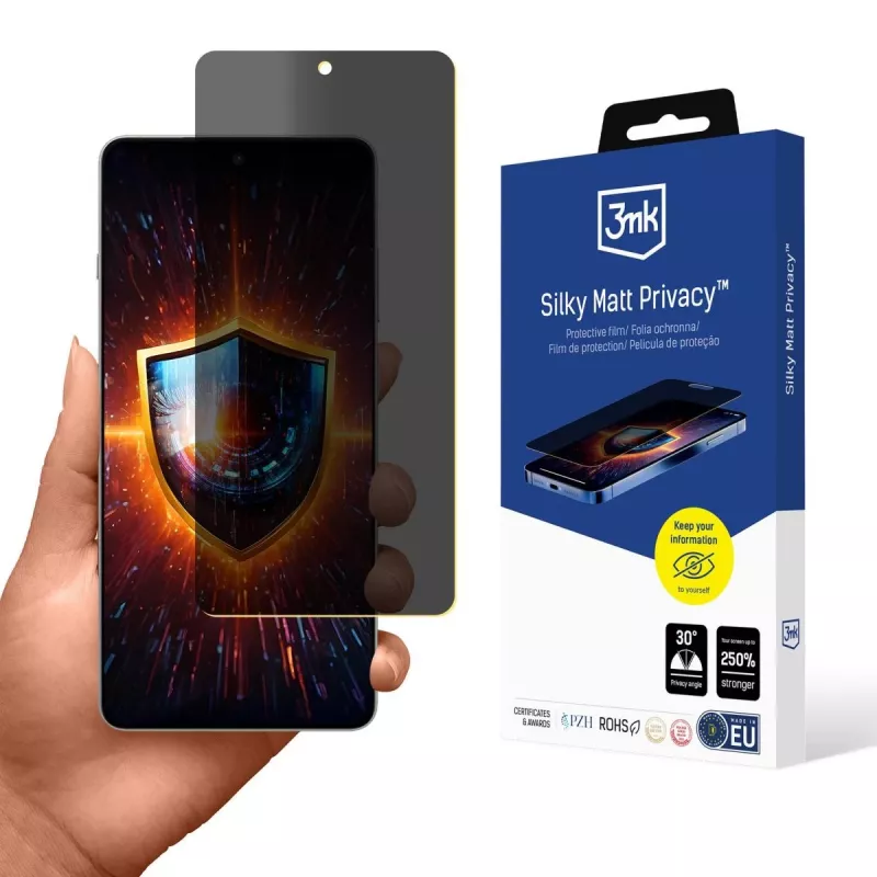 3MK Silk Matte Privacy Screen Protector for OnePlus 13R