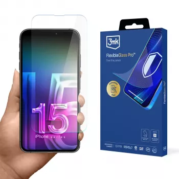 3MK FlexibleGlass Pro Ekrāna aizsargs Apple iPhone 15 Pro Max