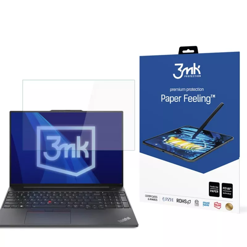3MK PROTECTION Lenovo ThinkPad E16 (Gen 1 / 2) - up to 17 3mk Paper Feeling Screen Protector