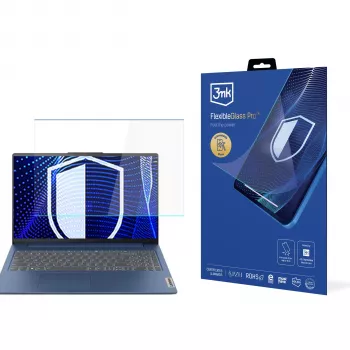 3MK PROTECTION FlexibleGlass Pro Ekrāna aizsargs Lenovo IdeaPad Slim 5 (5i) 14IAH10 - 14 collas, hibrīdstikls, 7H cietība, pretpirkstu nospiedumiem
