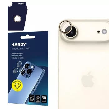 3MK Apple iPhone Air - HARDY Lens Protection Pro Titanium Gold