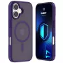 3MK PROTECTION Apple iPhone 15 Pro Max Hardy Hazy MagCase Purple