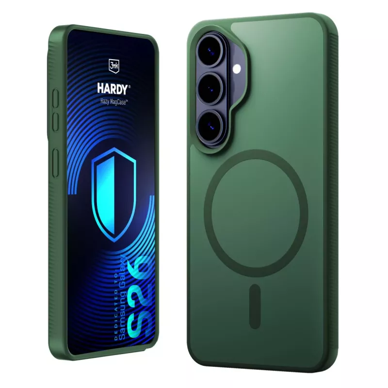 3MK PROTECTION Samsung Galaxy S26 - 3mk Hardy Hazy MagCase Green