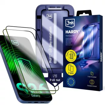 3MK PROTECTION Samsung Galaxy S26+ - 3mk Hardy Hardura 9H rūdīta stikla ekrāna aizsargs