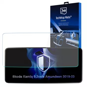 3MK PROTECTION Skoda Kamiq Amundsen 2019-23 - 3mk TechWrap Matte Center Display Screen Protector